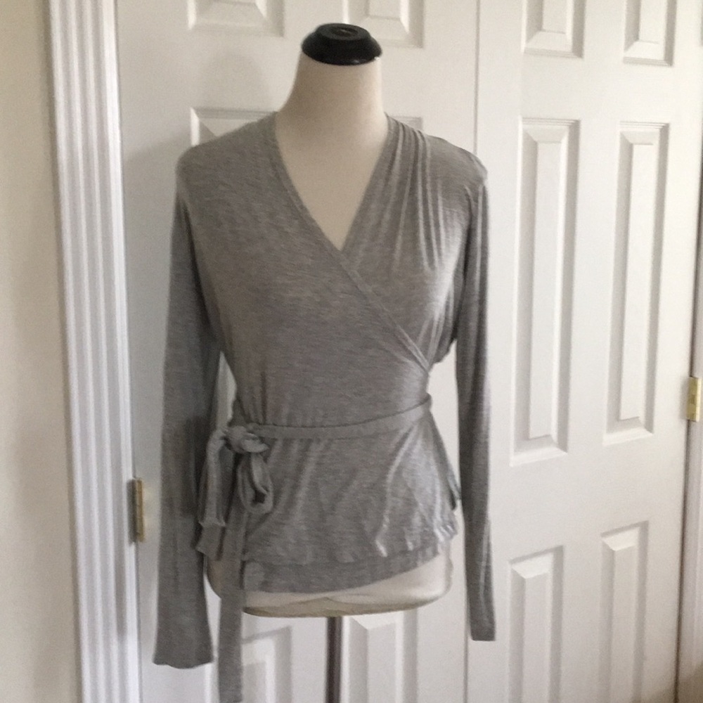 Shabby Apple gray wrap too s small 6